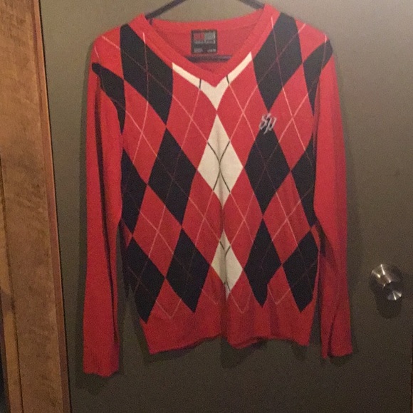 South Pole Other - South Pole Large (16-18) Thin V-Neck Sweater